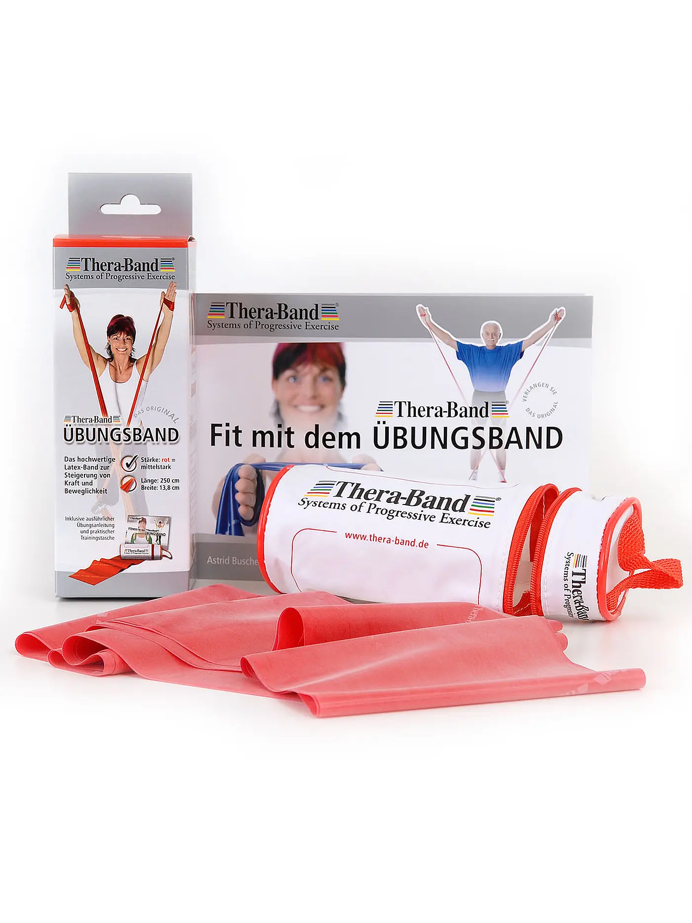 THERA-BAND | Thera-Band mit Zipbox 2.5m mittelstark | 